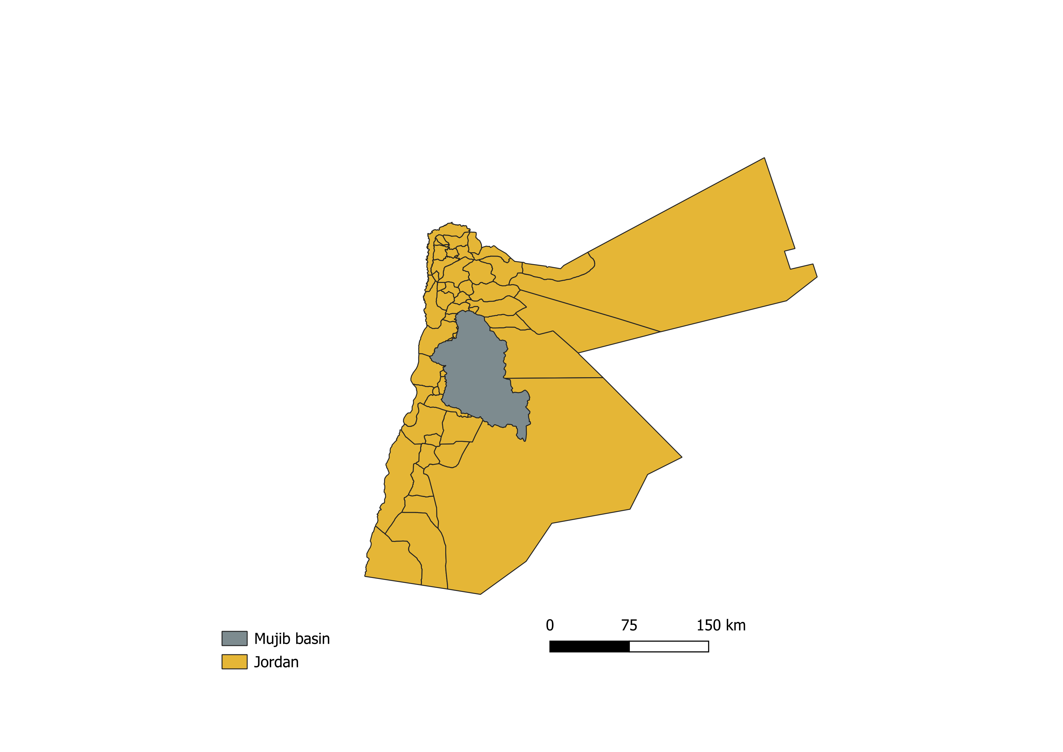 Mujib basin demo-site Image